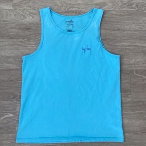 Guy Harvey Blue Tank - Size Medium